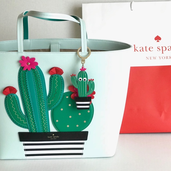 Kate Spade Scenic Route Cactus Bag Charm - SOLD - Picture 4 of 4